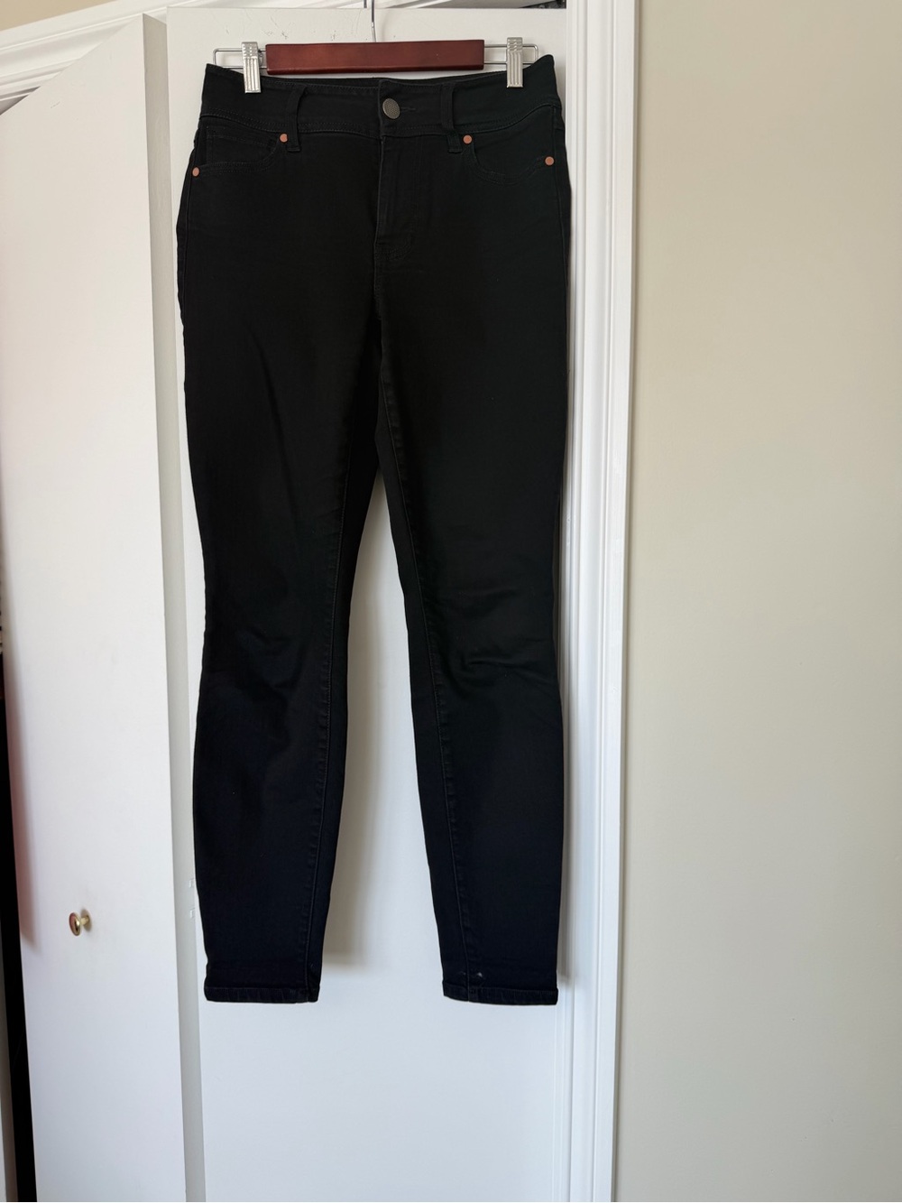 CAbi Black Cinch Skinny Jeans